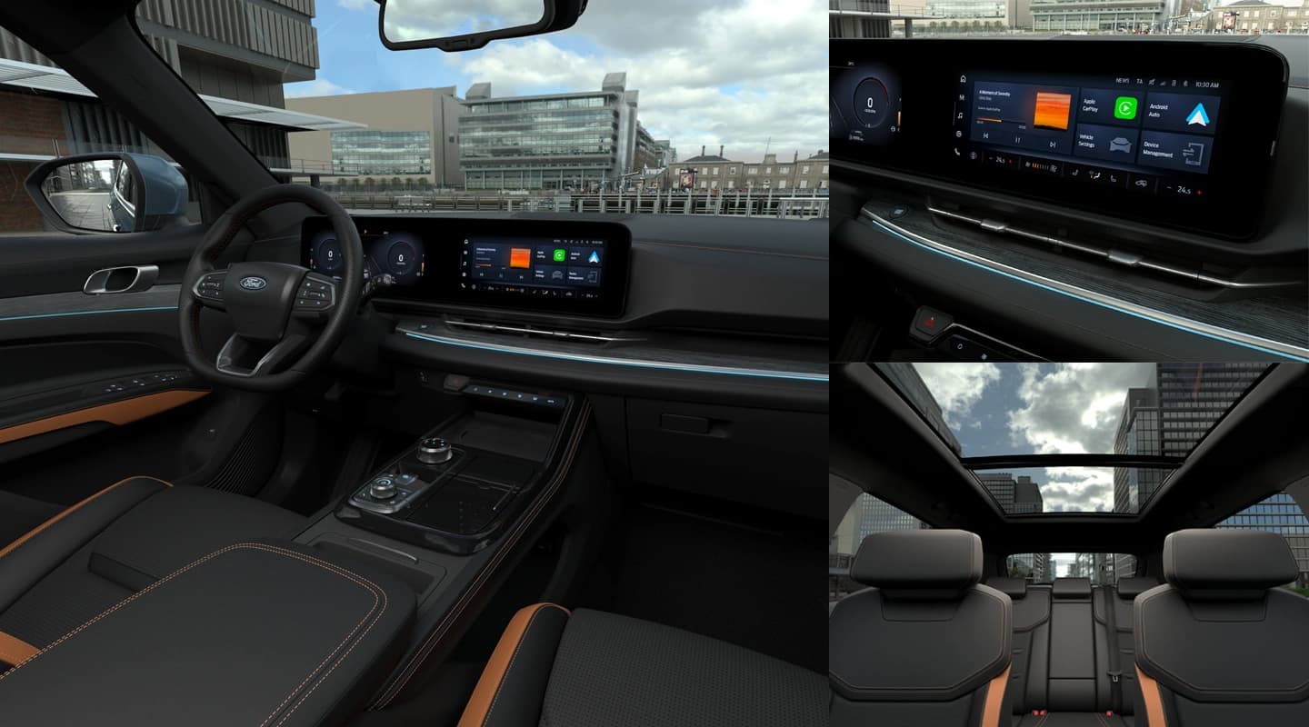 Không gian nội thất rộng rãi, tiện nghi