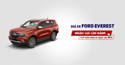 Giá lăn bánh Ford Everest 2025 - SUV 7 chỗ thế hệ mới - Cập nhật tháng 08/2025