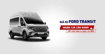 Giá lăn bánh Ford Transit 2025 - Xe 16 chỗ - Cập nhật tháng 08/2025